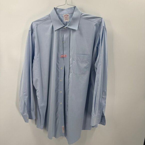 Brooks Brothers Mens Non-Iron Supima Cotton Lot Of 4 Dress Shirts Size 17.5-34 - Picture 1 of 12